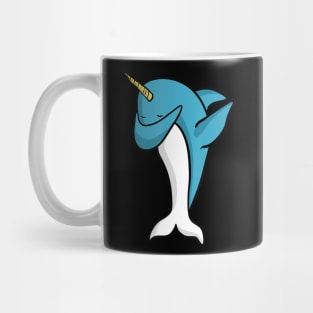 Dabbing Baby Narwhal Mug